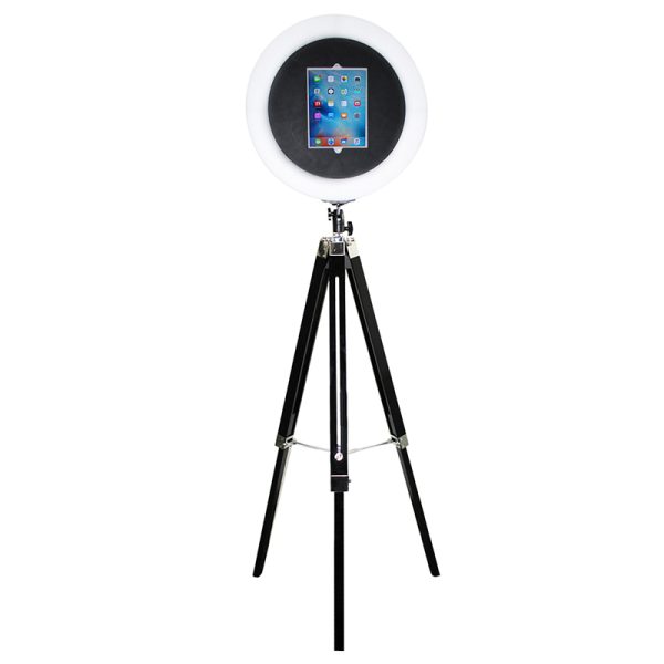 T-129 Cheap Ring Light Photobooth Shell for iPad 9.7" 10.5" 11" 12.9"